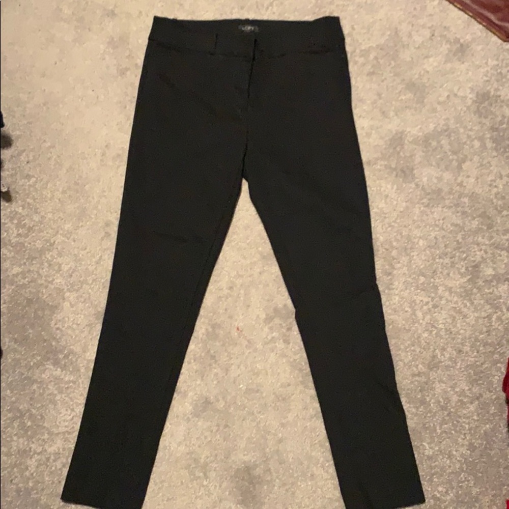 Loft black dress pants